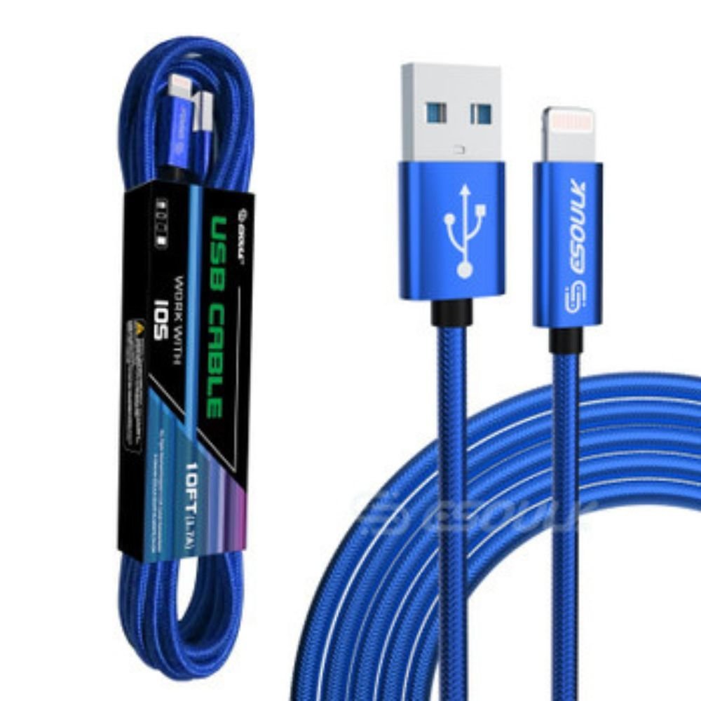 10FT USB Cable For IPhone XS/XR/XS MAX 1.7A - Univex Hub10FT USB Cable For IPhone XS/XR/XS MAX 1.7A