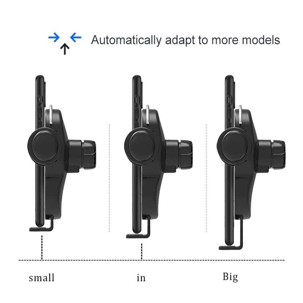10W Wireless Automatic Clamping Mount Fast Charger For Your Car - Univex Hub10W Wireless Automatic Clamping Mount Fast Charger For Your Car