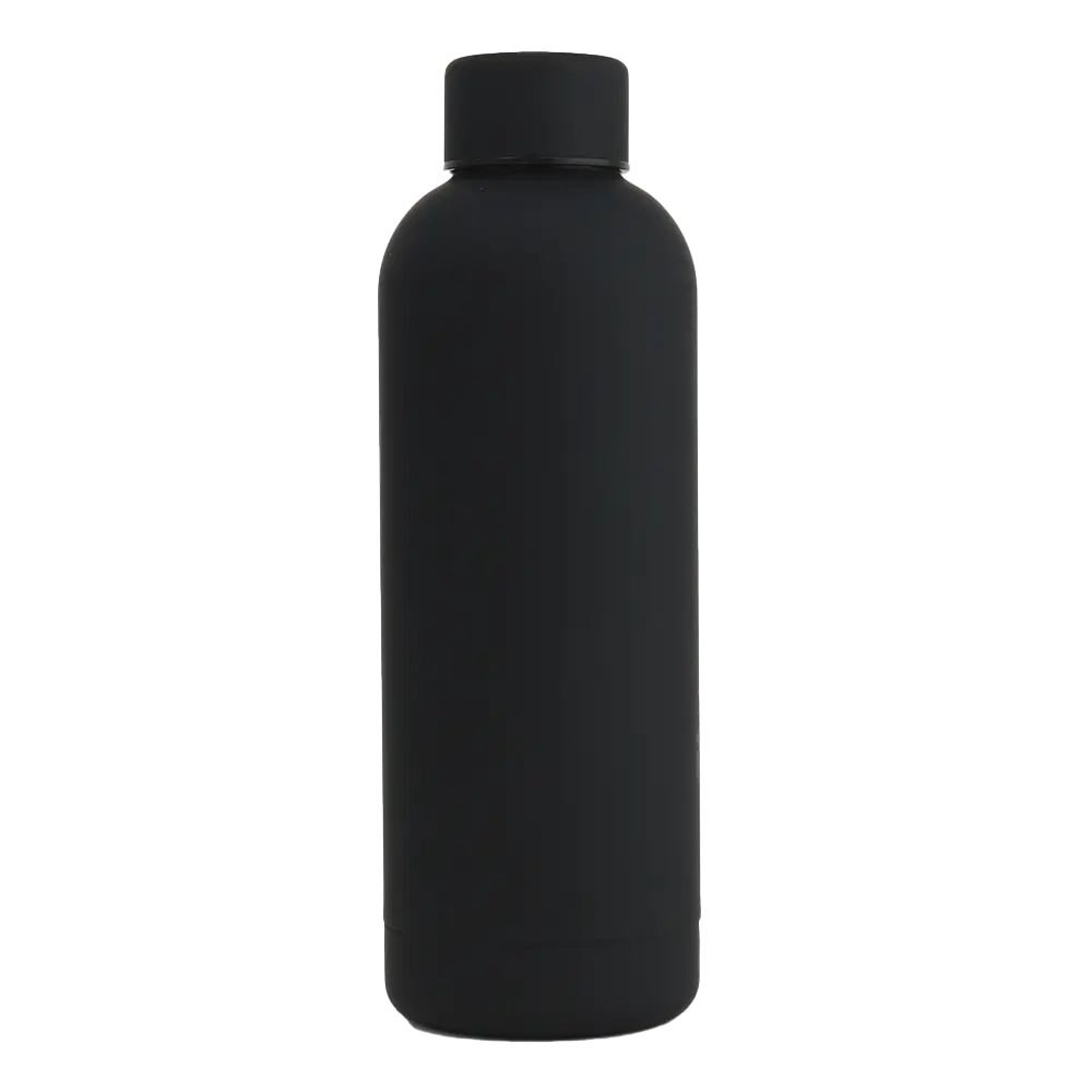 17oz Rubber Vacuum Insulated Stainless Steel Water Bottle - Univex Hub17oz Rubber Vacuum Insulated Stainless Steel Water Bottle
