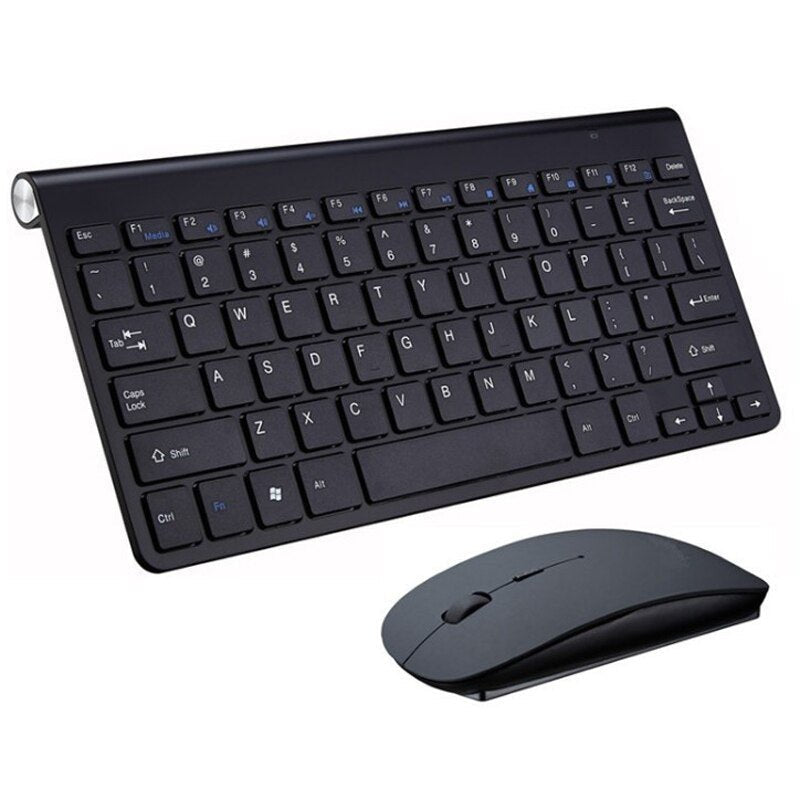 2.4 GHz Wireless Mini Keyboard And Optical Mouse Set - Univex Hub2.4 GHz Wireless Mini Keyboard And Optical Mouse Set