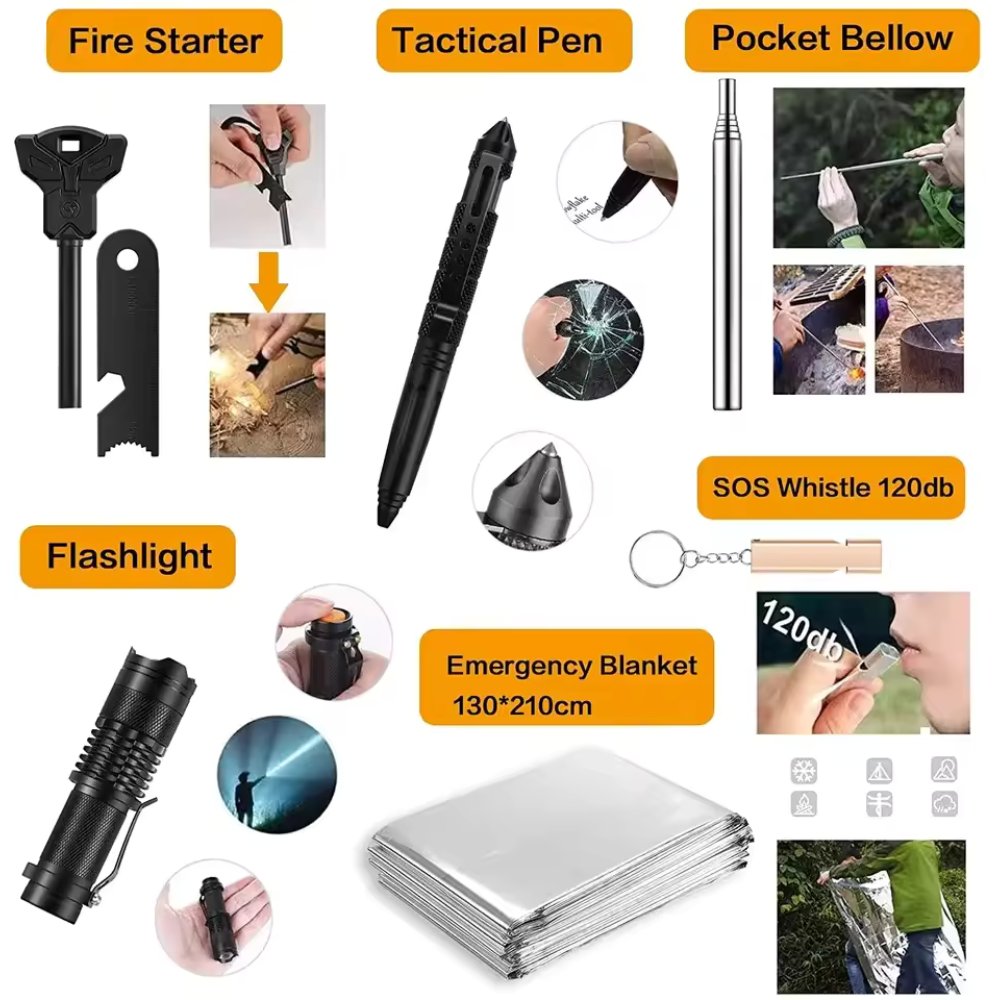 31 in 1 Survival Kit - Univex Hub31 in 1 Survival Kit
