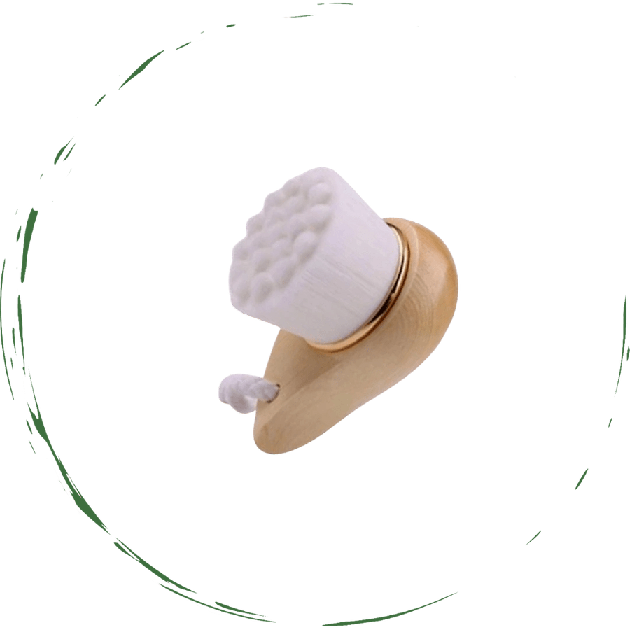 Facial Brush with Bamboo Handle - Univex HubFacial Brush with Bamboo Handle
