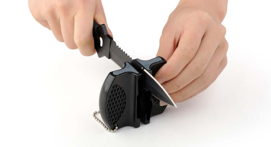 Knife Sharpener Black & Portable - Univex HubKnife Sharpener Black & Portable