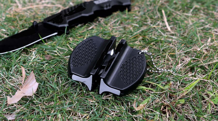 Knife Sharpener Black & Portable - Univex HubKnife Sharpener Black & Portable