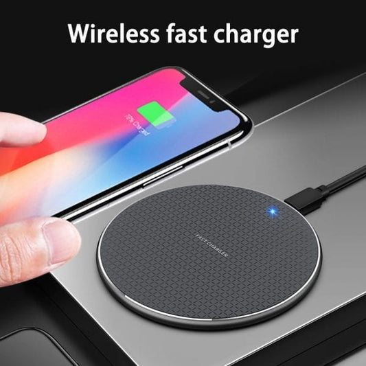 15W Fast Wireless Charger Pad - Univex Hub15W Fast Wireless Charger Pad