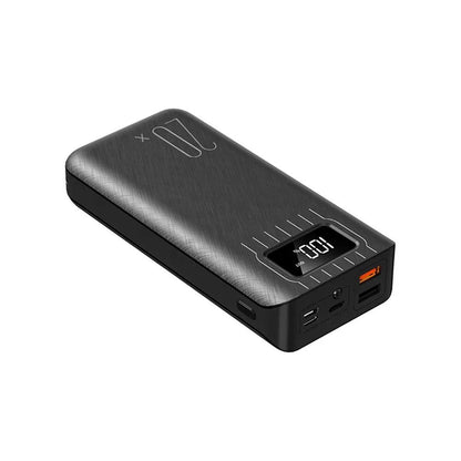 20000mAh External Battery Power Bank Dual USB With LED Flashlight - Univex Hub20000mAh External Battery Power Bank Dual USB With LED Flashlight