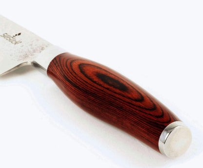 Damascus VG10 Chef Knife - Hammered Blade - Univex HubDamascus VG10 Chef Knife - Hammered Blade