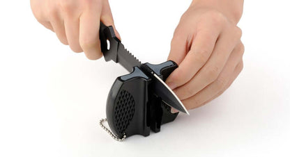 Knife Sharpener Black & Portable - Univex HubKnife Sharpener Black & Portable